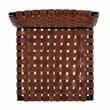 Butler Specialty Company Urban Woven Leather And Metal Side Chair - Brown
