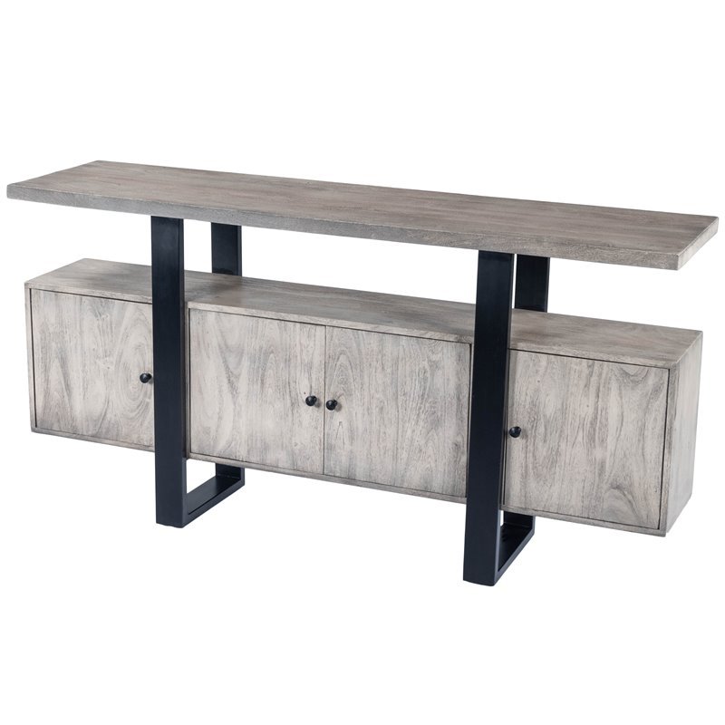 Industrial Sideboard Kitchen Buffet Console Table Storage Cabinet