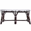 Butler Marcella Dark Brown Rattan Bench