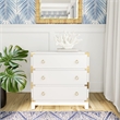Butler Specialty Company Forster Wood Campaign Chest - Glossy White
