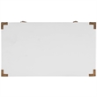 Butler Specialty Company Forster Wood Campaign Chest - Glossy White