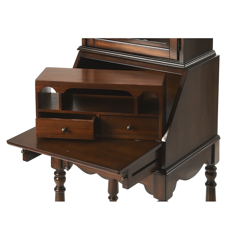 Butler Specialty Newlark Plantation Cherry Secretary In Brown