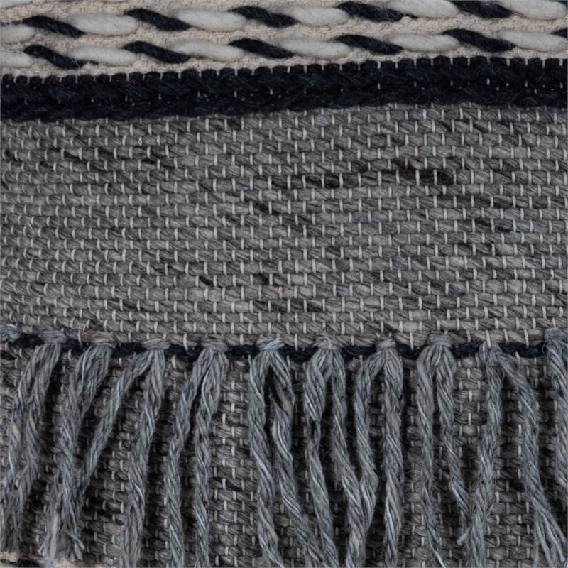 Butler Specialty Brynn Square Pouffe In Gray