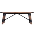 Butler Specialty Masterson Industrial  Wood & Metal Bench in Beige