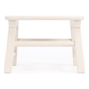 butler melrose white step stool