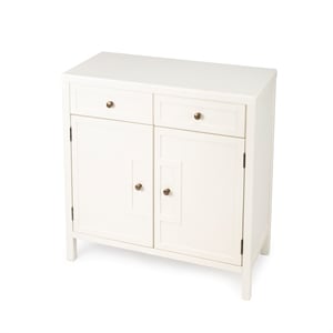 Butler Specialty Imperial Console Cabinet in White
