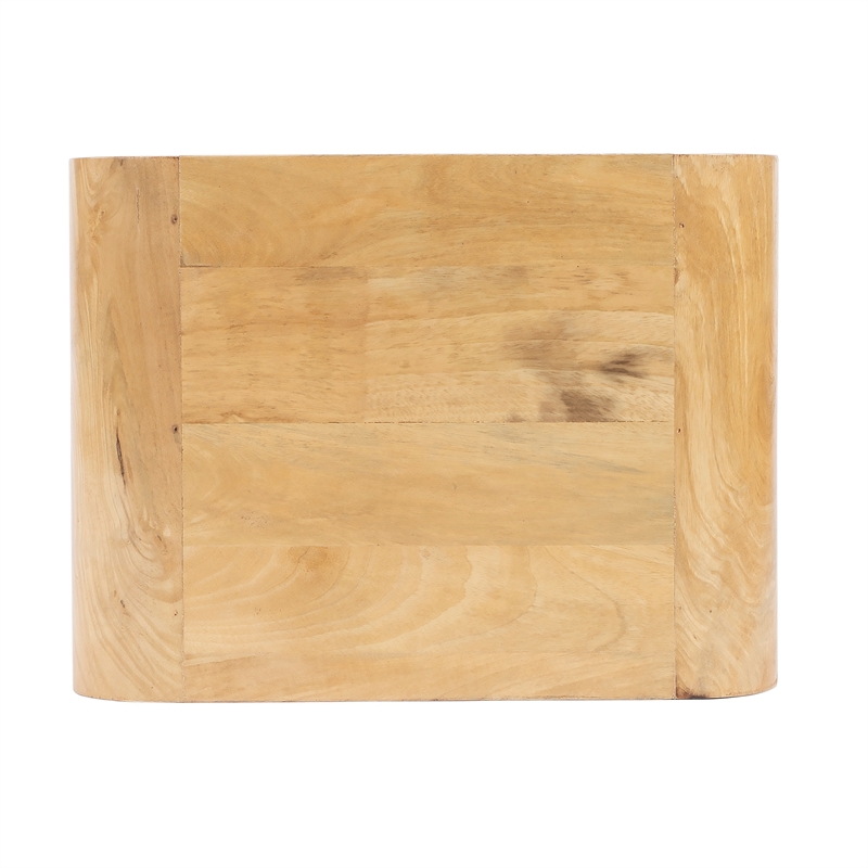 Butler Specialty Danville Beige Mango Wood  Modern End Table With Storage