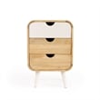 Butler Specialty Danville Beige Mango Wood  Modern End Table With Storage