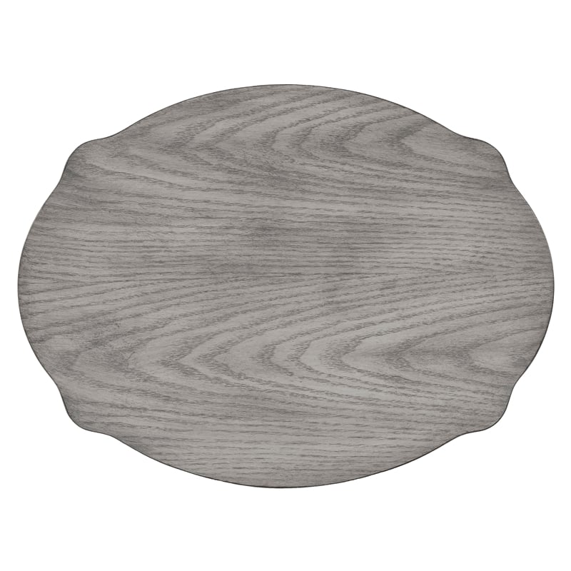 Butler Jarvis Gray Oval Side Table