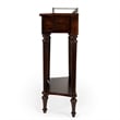 Charleston Wood Console Table - Dark Brown