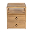 Butler Specialty Company Lark 2-Drawer Wood Nightstand - Natural
