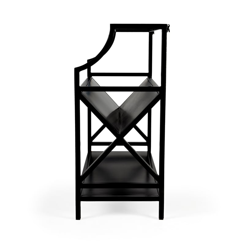 Butler Keats Black Library Bookcase