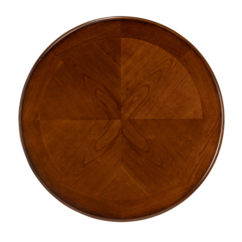 Butler Hellinger Olive Ash Burl Lamp Table In Brown