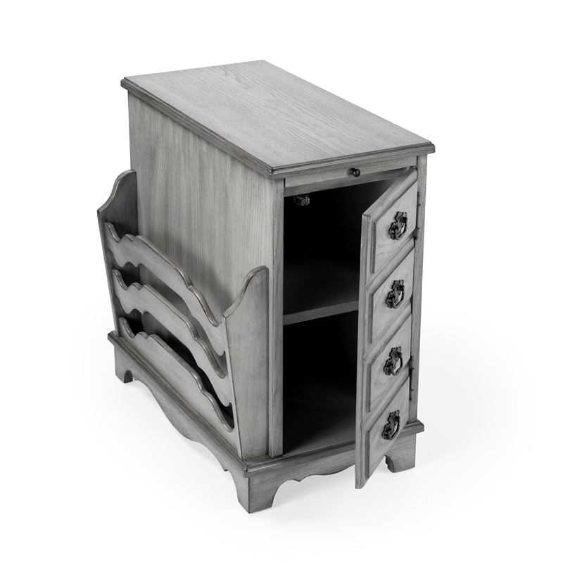 Butler Gregory Gray Magazine Table in Gray