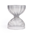 Butler Specialty Nicholas Silver Metal End Table