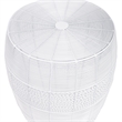 Butler Bellarose White Metal End Table