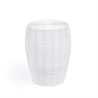 Butler Bellarose White Metal End Table