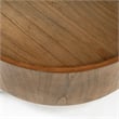 Butler Tori Brown Wood Round Coffee Table
