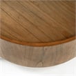 Butler Tori Brown Wood Round Coffee Table