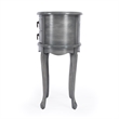 Butler Specialty Whitley Powder Gray Oval Side Table