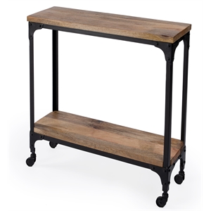 butler gandolph industrial chic console table