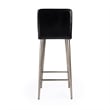 Butler Specialty Maxwell Black Leather Bar Stool