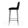 Butler Specialty Maxwell Black Leather Bar Stool