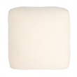 Fernandos Ivory Cotton & Wool Blend Wooven Pouffe