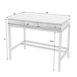 Hans 2-Drawer Natural Wood Writing Desk