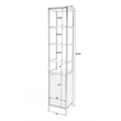 Butler Specialty Hans Narrow Natural Wood And Iron 84