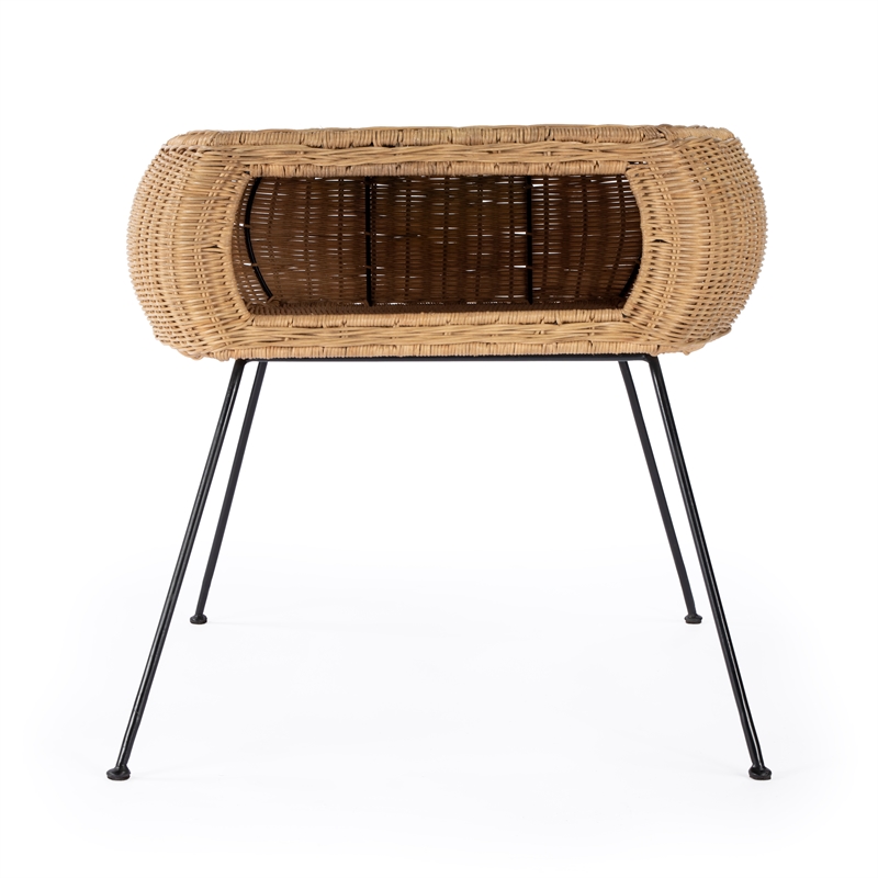 Coralitta Rattan End Table