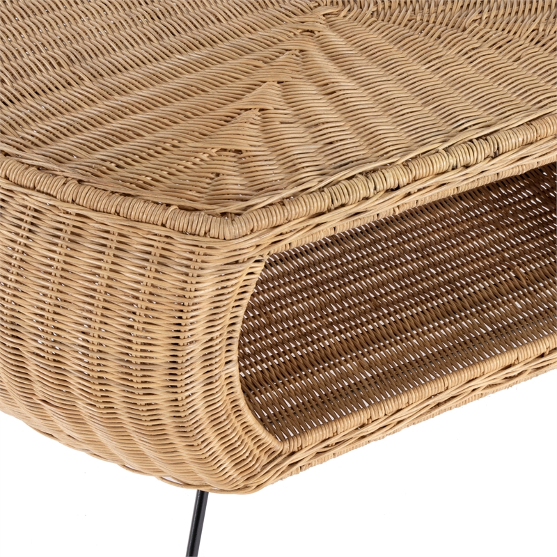 Coralitta Natural Rattan Coffee Table