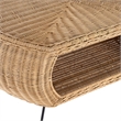 Coralitta Natural Rattan Coffee Table