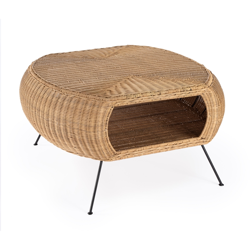 Coralitta Natural Rattan Coffee Table