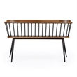 Tempe Spindle Back Wood Bench
