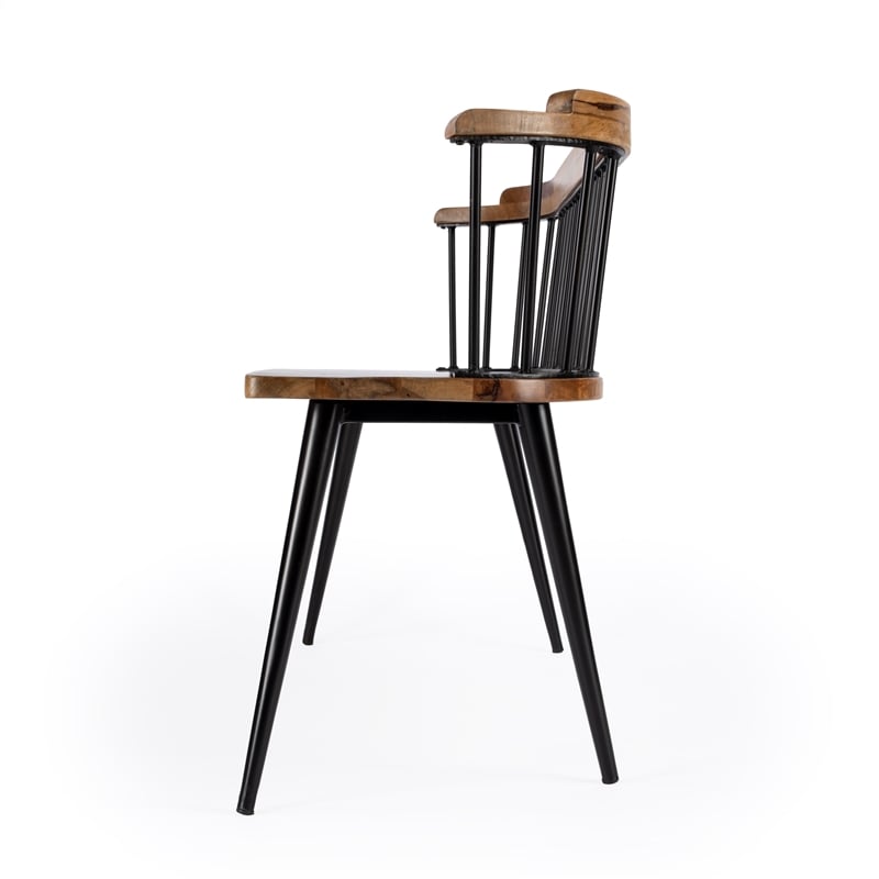 Tempe Spindle Back Wood Bench