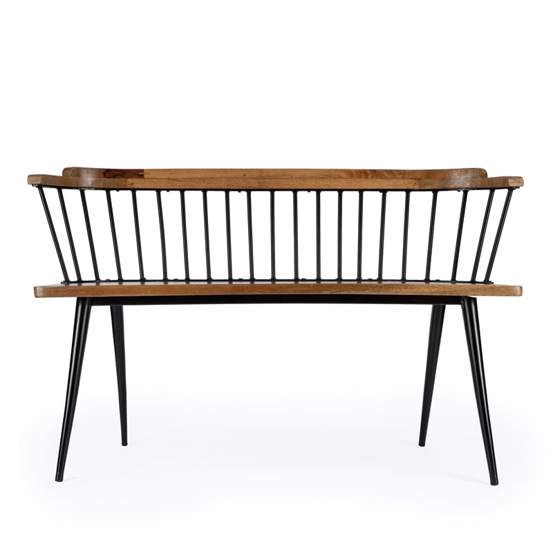 Tempe Spindle Back Wood Bench