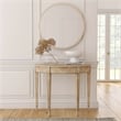 Hampton Demilune Antique Beige  Console Table
