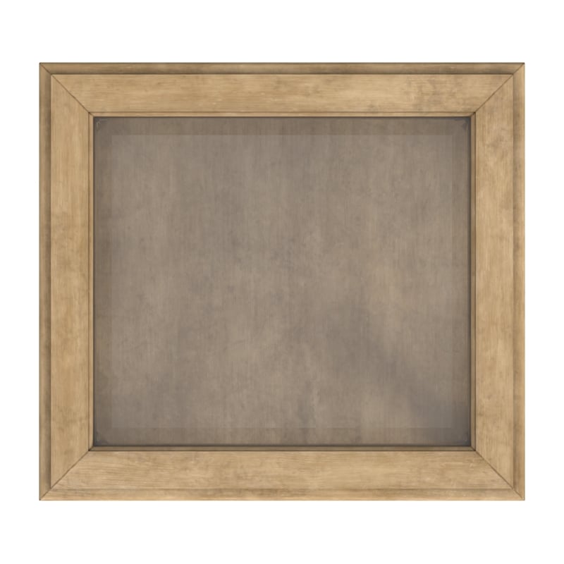 Burton Antique Beige Curio Table