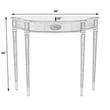 Chester Antique Beige Wood  Console Table