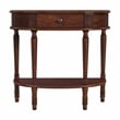 Butler Specialty Company Mozart Handmade Demilune Console Table - Cherry Brown