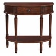 Butler Specialty Company Mozart Handmade Demilune Console Table - Cherry Brown