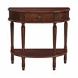 Butler Specialty Company Mozart Handmade Demilune Console Table - Cherry Brown