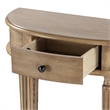 Butler Specialty Company Mozart Wood Demilune Console Table - Antique Beige