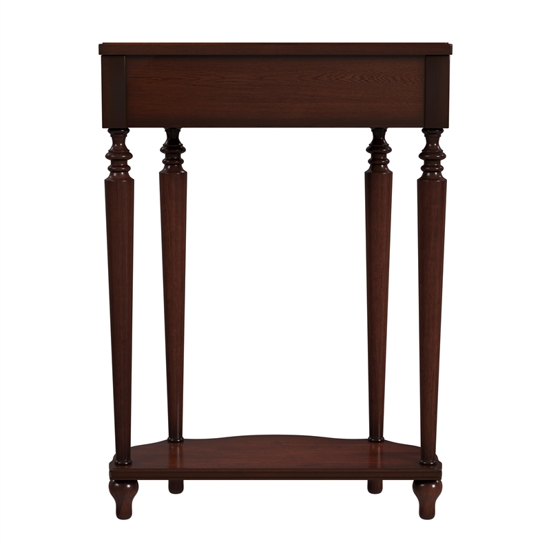 Butler Specialty Ashby Demilune Cherry  Console Table With Storage