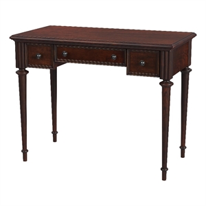 butler specialty edmund wood writing desk in cherry finish