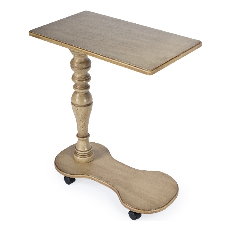 Butler Specialty Company Mabry Mobile Tray Table In Beige Finish