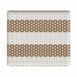 Butler Specialty Rattan Bar Stool Chair in Beige With Square Seat & Footrest