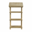 Alden Antique Beige 4- Tier Library Stand