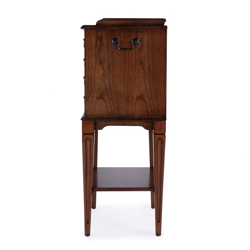 Hardwick 4-Drawer Brown Chest